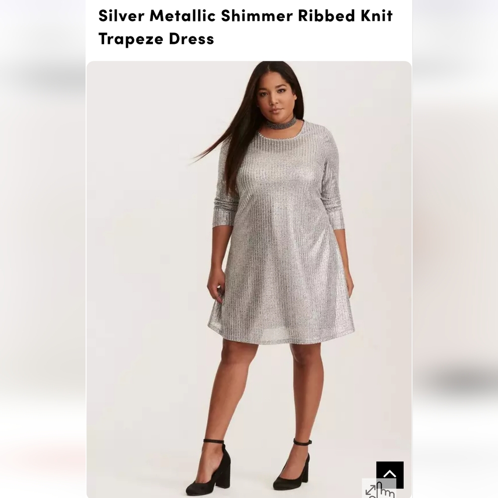 Elegant Silver Dress